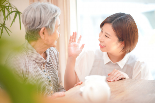 介護士と訪問介護員